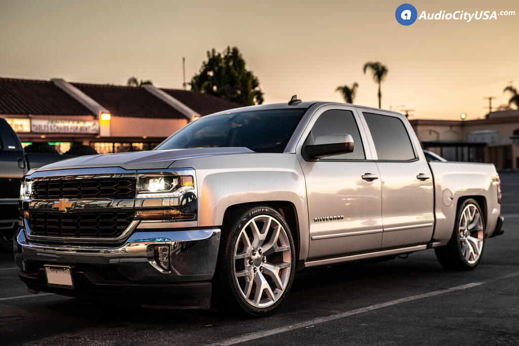 26 Quot 2014 Gmc Sierra Wheels Silver Machine Oem Replica Rims